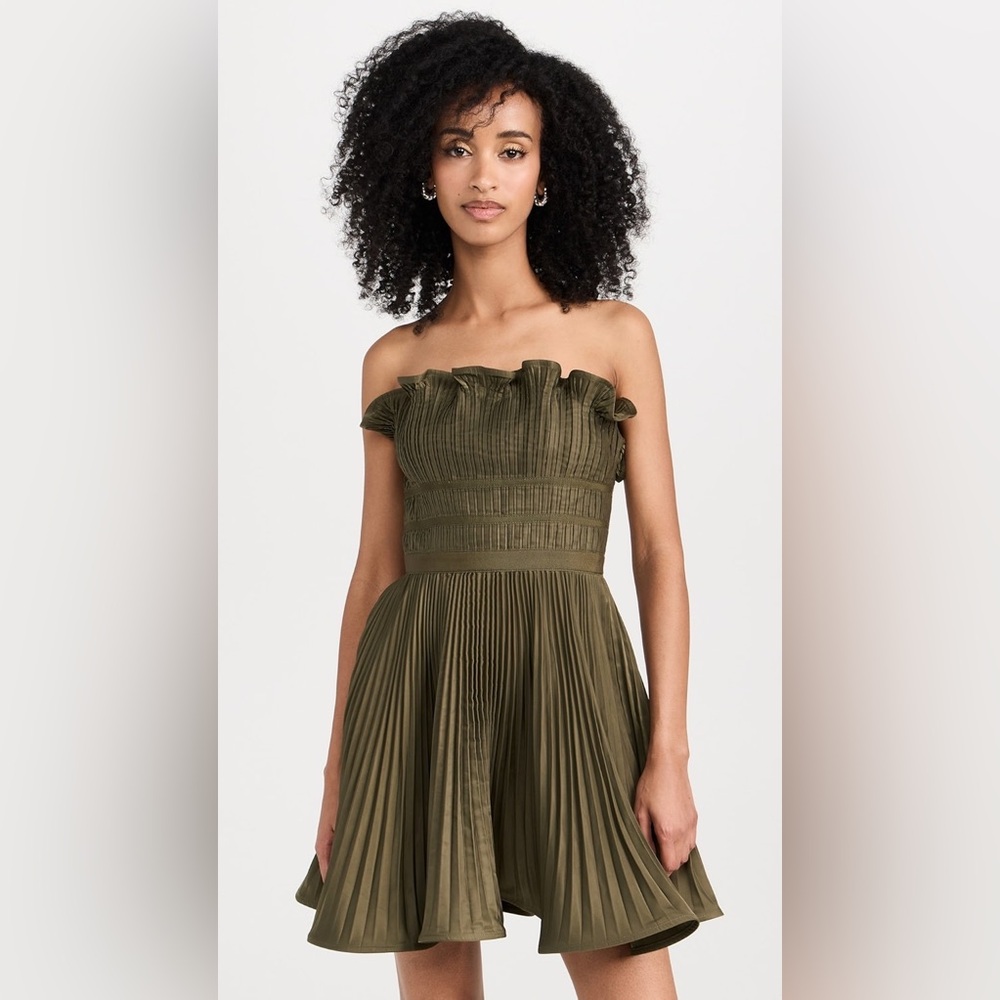 AMUR Lorena Strapless Mini Dress - Perfect Holiday Cocktail Dress